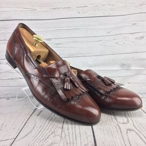 Salvatore Ferragamo Wingtip Tassel Loafer 15D